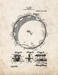 Patent Blueprint 2485 1 12 A4 Photo Print