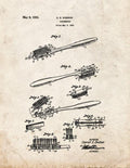 Patent Blueprint 2494 1 12 A4 Photo Print