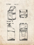 Patent Blueprint 2497 2 12 A4 Photo Print