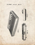 Patent Blueprint 2498 2 12 A4 Photo Print