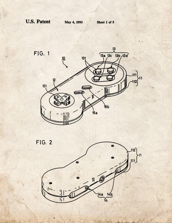 Patent Blueprint 2499 2 12 A4 Photo Print