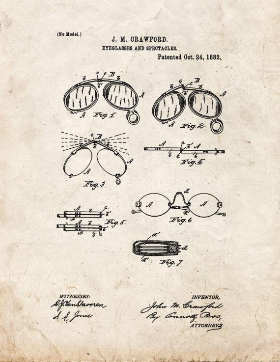 Patent Blueprint 2500 1 12 A4 Photo Print