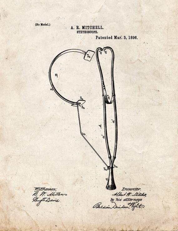 Patent Blueprint 2505 1 12 A4 Photo Print