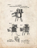 Patent Blueprint 2513 1 12 A4 Photo Print