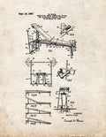 Patent Blueprint 2523 1 12 A4 Photo Print