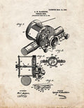Patent Blueprint 2527 1 12 A4 Photo Print