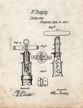 Patent Blueprint 2530 1 12 A4 Photo Print