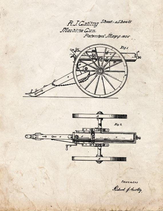 Patent Blueprint 2532 1 12 A4 Photo Print