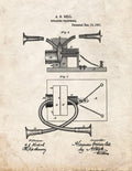 Patent Blueprint 2535 1 12 A4 Photo Print