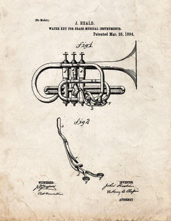 Patent Blueprint 2537 1 12 A4 Photo Print