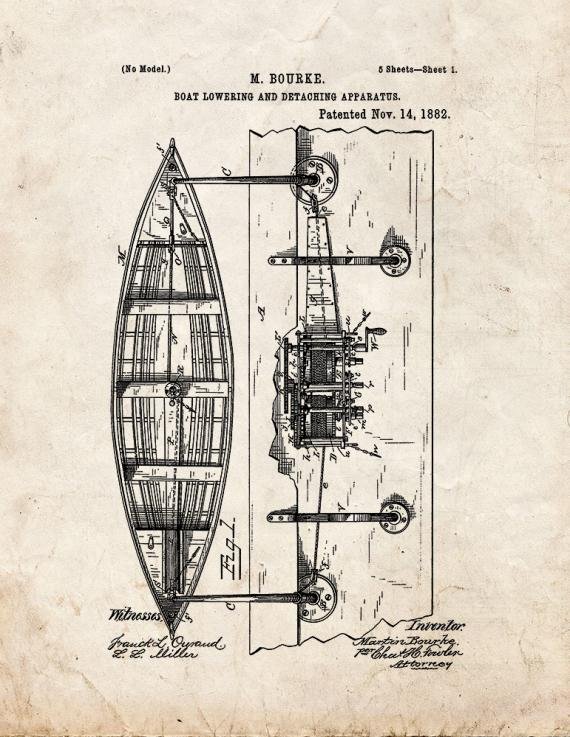 Patent Blueprint 254 1 12 A4 Photo Print