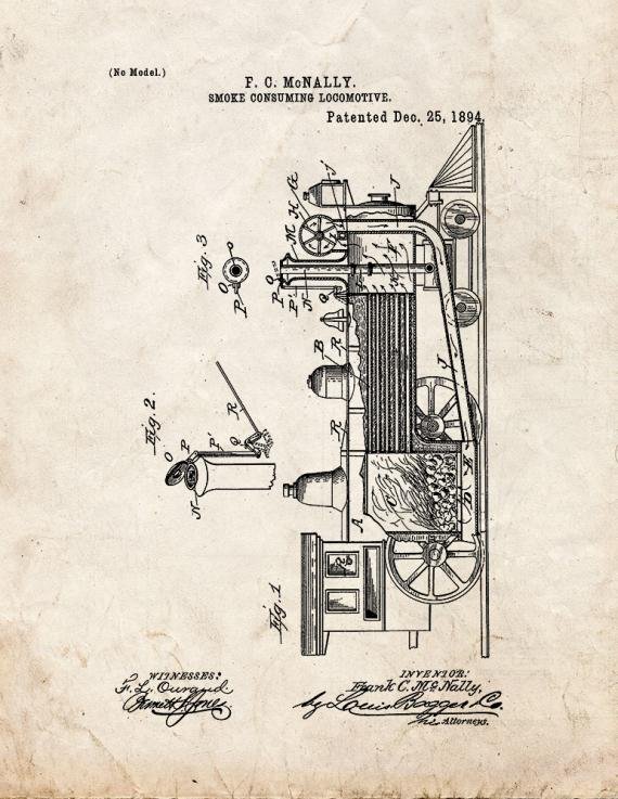 Patent Blueprint 2541 1 12 A4 Photo Print