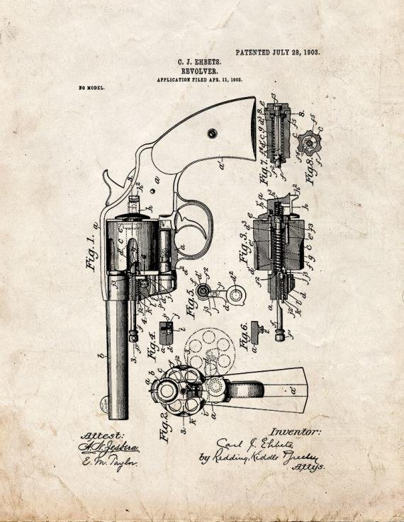 Patent Blueprint 2547 1 12 A4 Photo Print