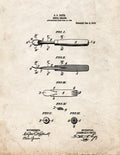 Patent Blueprint 2550 1 12 A4 Photo Print
