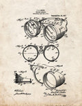 Patent Blueprint 2553 1 12 A4 Photo Print