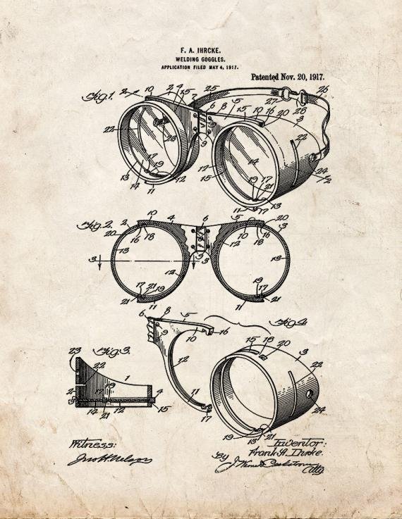 Patent Blueprint 2553 1 12 A4 Photo Print