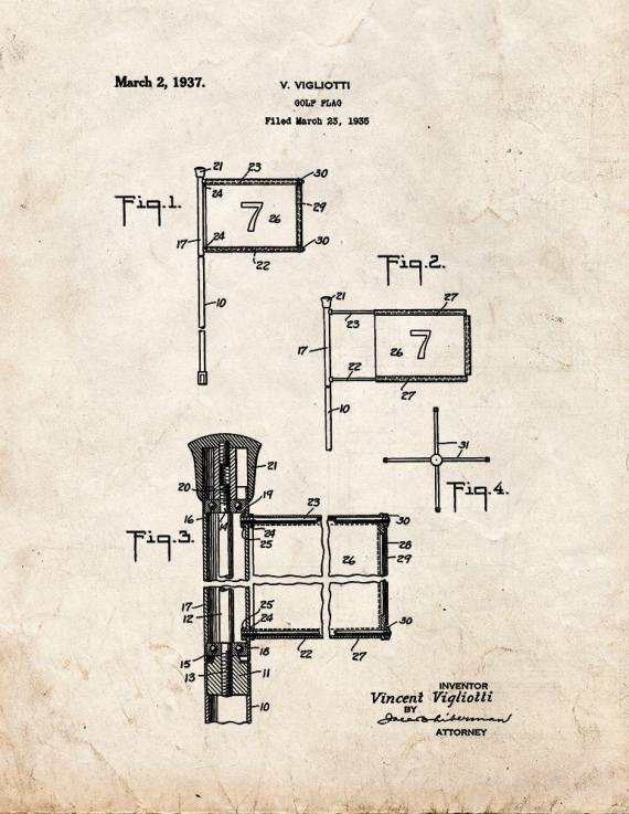 Patent Blueprint 2559 1 12 A4 Photo Print