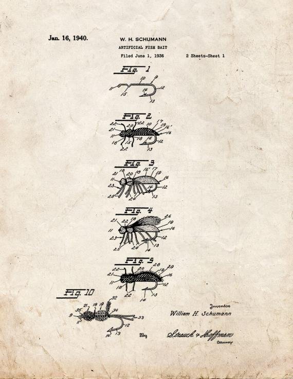Patent Blueprint 2563 1 12 A4 Photo Print
