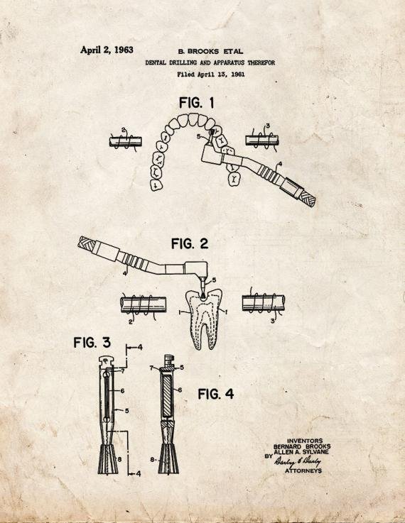 Patent Blueprint 2566 1 12 A4 Photo Print