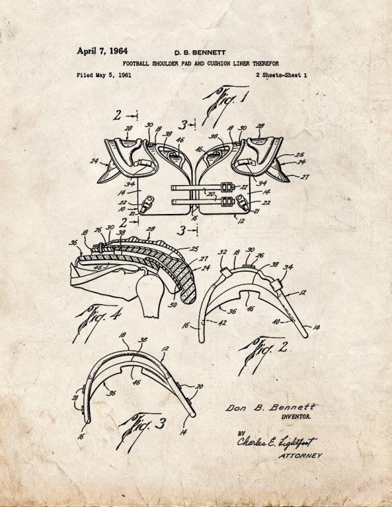 Patent Blueprint 2568 1 12 A4 Photo Print