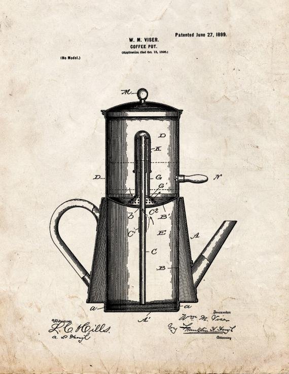 Patent Blueprint 2574 1 12 A4 Photo Print