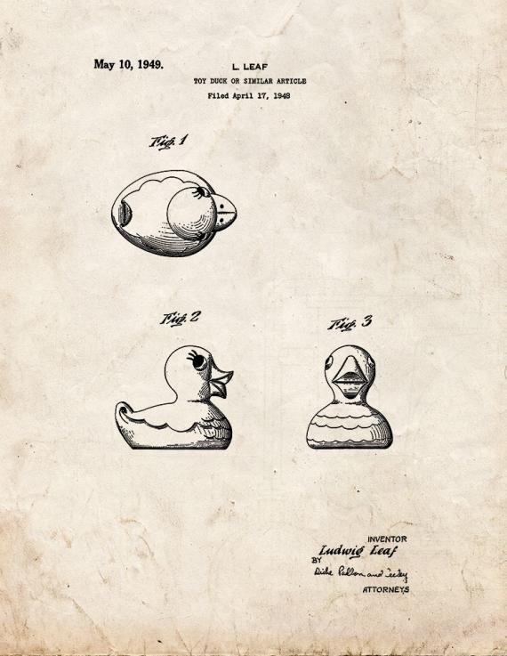 Patent Blueprint 2578 1 12 A4 Photo Print