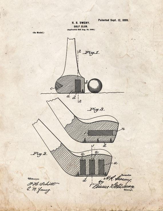 Patent Blueprint 2585 1 12 A4 Photo Print