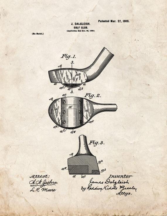 Patent Blueprint 2587 1 12 A4 Photo Print
