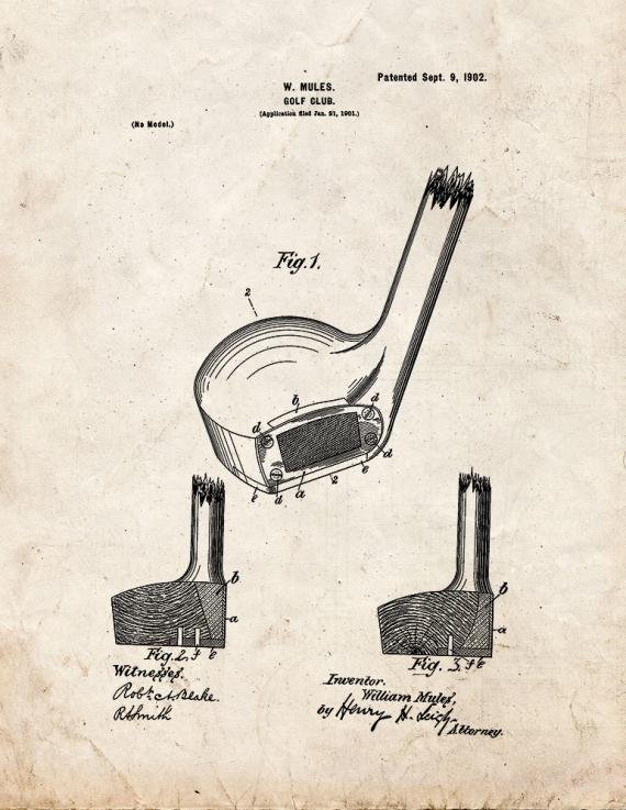 Patent Blueprint 2588 1 12 A4 Photo Print