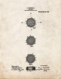 Patent Blueprint 2590 1 12 A4 Photo Print