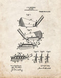 Patent Blueprint 2592 1 12 A4 Photo Print