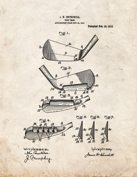 Patent Blueprint 2592 1 12 A4 Photo Print