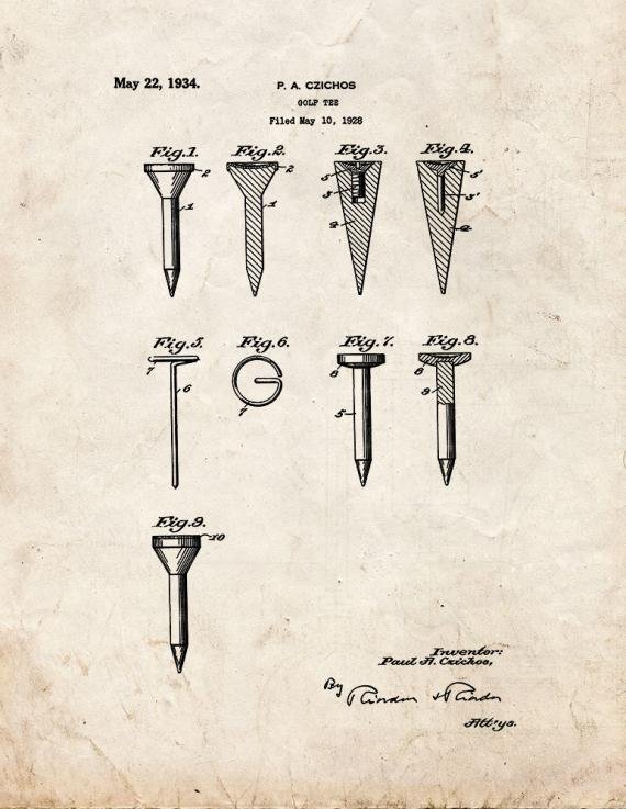 Patent Blueprint 2596 1 12 A4 Photo Print