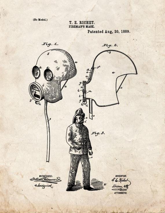 Patent Blueprint 2598 1 12 A4 Photo Print