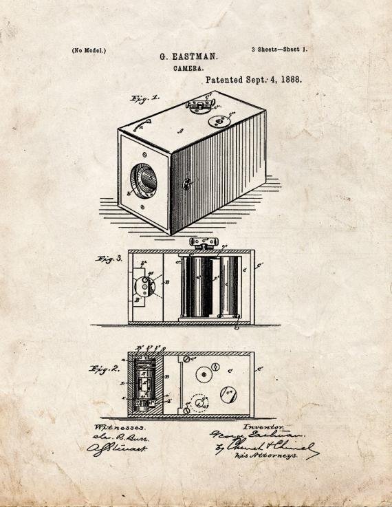 Patent Blueprint 260 1 12 A4 Photo Print