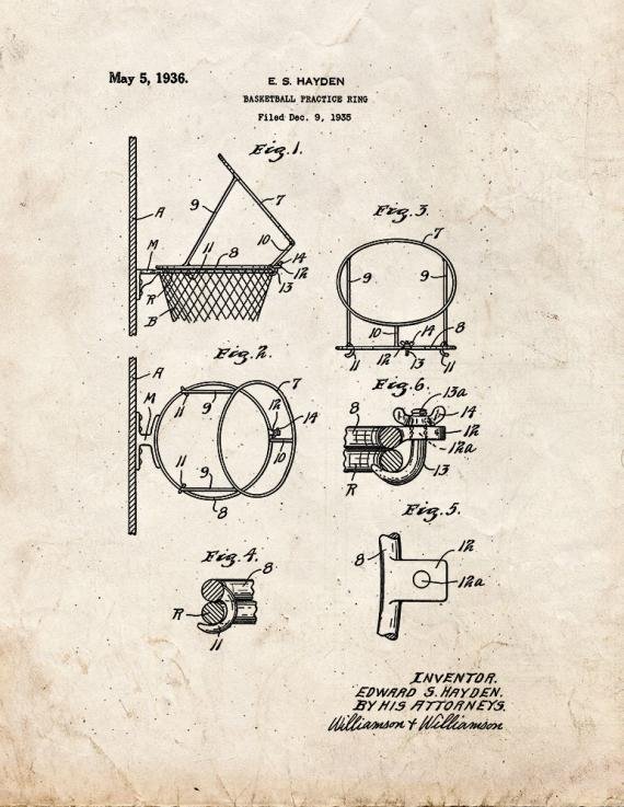 Patent Blueprint 2603 1 12 A4 Photo Print