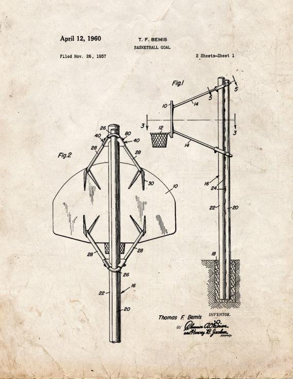 Patent Blueprint 2613 1 12 A4 Photo Print