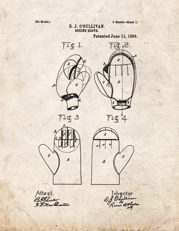 Patent Blueprint 2616 1 12 A4 Photo Print