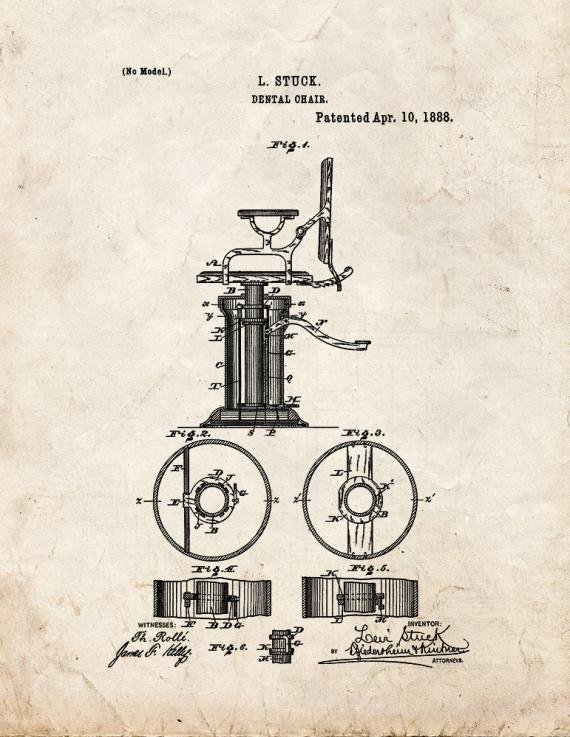 Patent Blueprint 262 1 12 A4 Photo Print