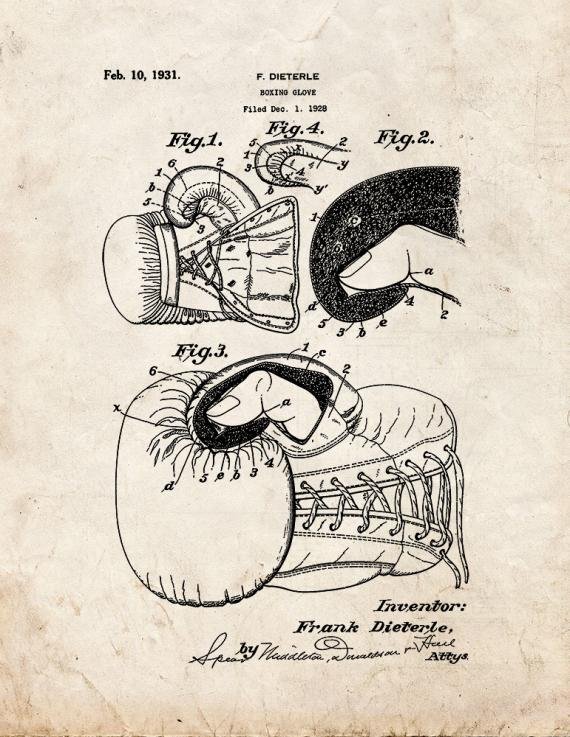 Patent Blueprint 2622 1 12 A4 Photo Print
