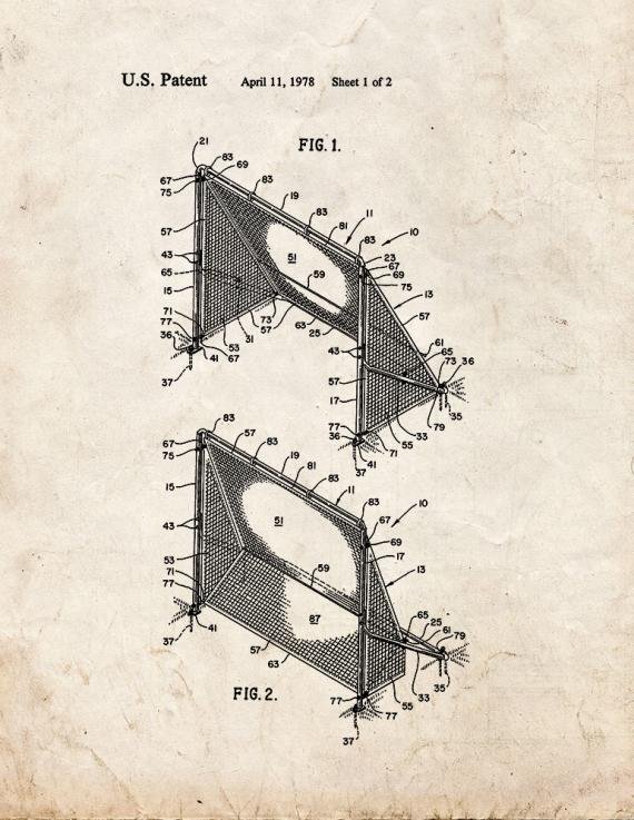 Patent Blueprint 2629 2 12 A4 Photo Print
