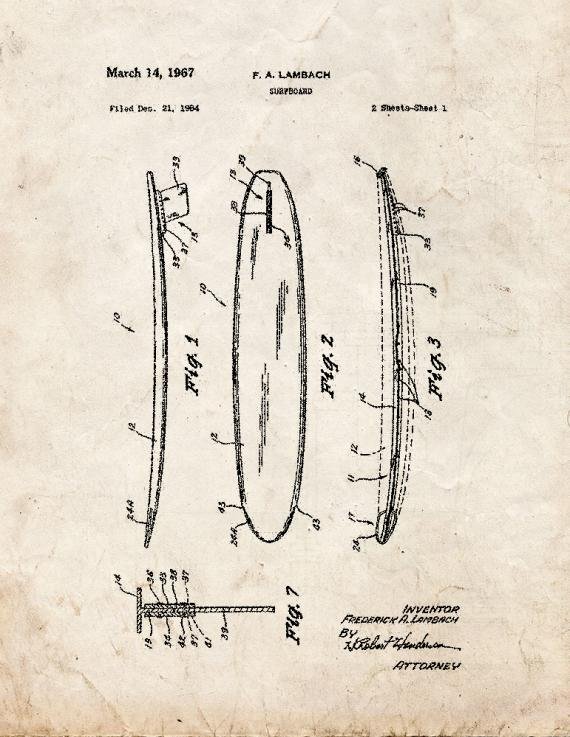 Patent Blueprint 2633 1 12 A4 Photo Print