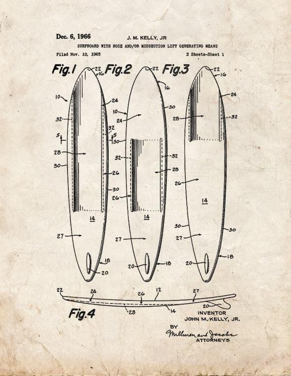 Patent Blueprint 2637 1 12 A4 Photo Print