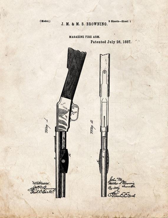 Patent Blueprint 264 1 12 A4 Photo Print