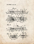 Patent Blueprint 2641 2 12 A4 Photo Print