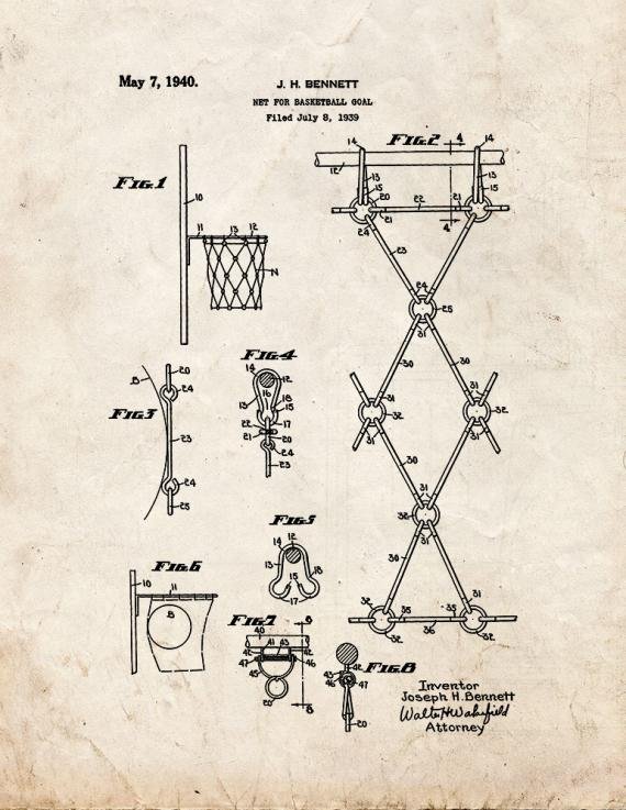 Patent Blueprint 2645 1 12 A4 Photo Print