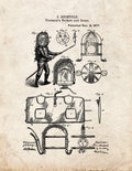 Patent Blueprint 2658 1 12 A4 Photo Print