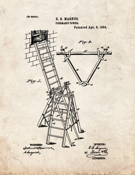 Patent Blueprint 2660 1 12 A4 Photo Print