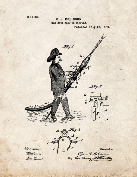 Patent Blueprint 2667 1 12 A4 Photo Print