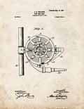Patent Blueprint 2668 1 12 A4 Photo Print